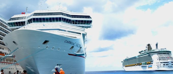 Carnival Valor cruise ship.
