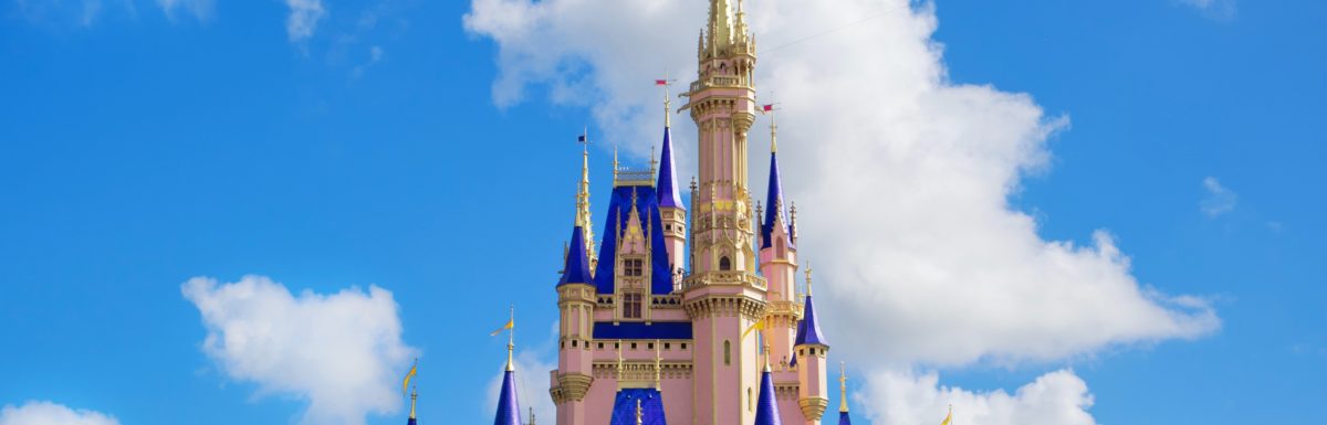 The Cinderella Castle at Walt Disney World.