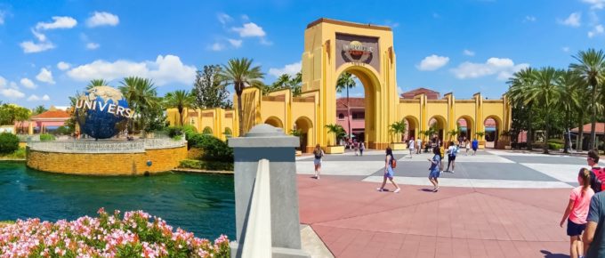 A sunny day in Universal Studios Florida