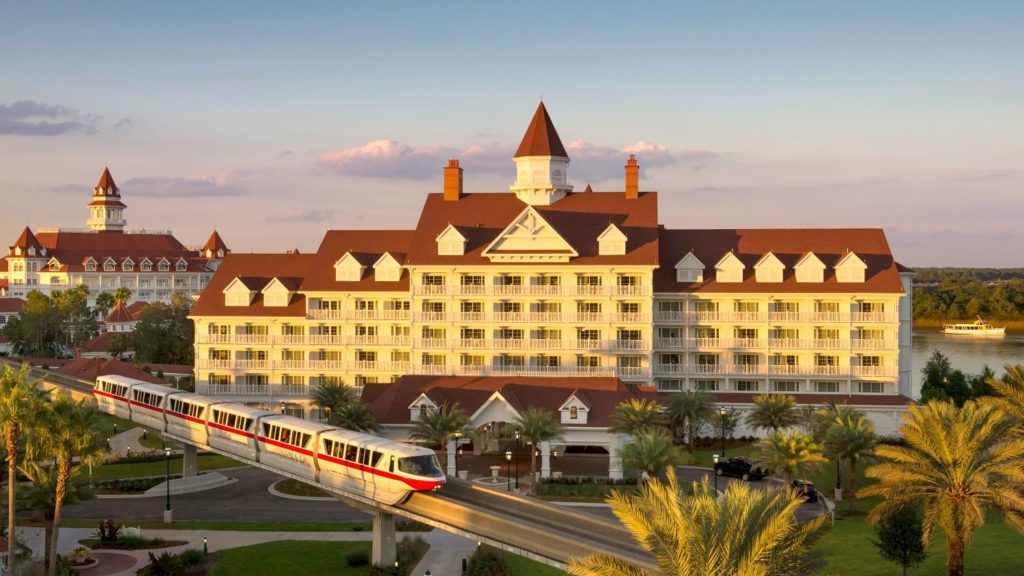 Image of the Grand Floridian resort at Disney World