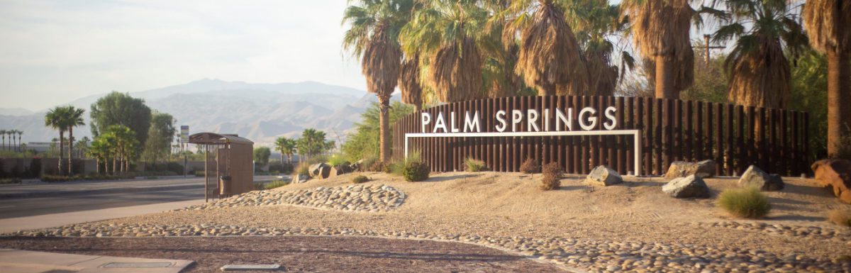 City of Palm Springs, California, USA.
