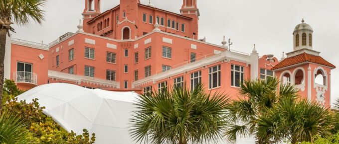Loews Don CeSar Hotel located in St. Petersburg, Florida, USA.